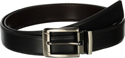 

Osaiz Men Formal Black Artificial Leather, Metal Belt, Black-19