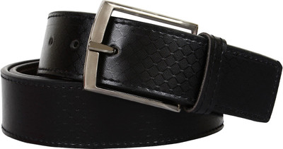 

Super Matteress Men Casual Black Artificial Leather Belt