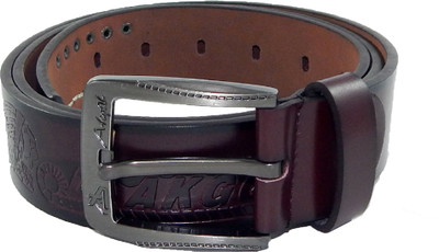 

Els Men Casual, Formal Brown Artificial Leather, Synthetic Belt