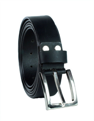 

Revo Men Formal Black Genuine Leather Belt