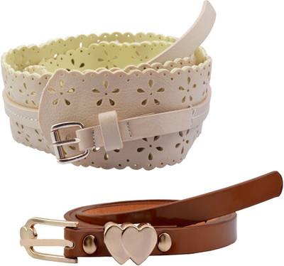 

Antiformal Women Casual, Party Multicolor Artificial Leather Belt