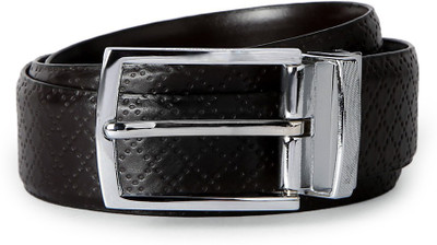 

Louis Philippe Men Black Artificial Leather Belt