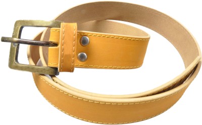 

Kema Men Yellow Genuine Leather Belt