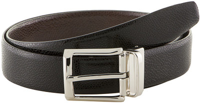 

Gildermen Men Formal Black, Brown Genuine Leather Reversible Belt