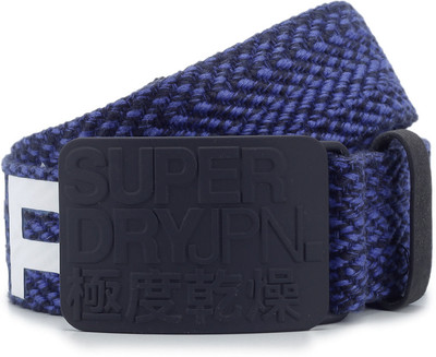 

Superdry Men Blue Metal Belt, Navy and blue