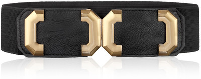 

Calvino Women Casual, Formal Black Artificial Leather Belt