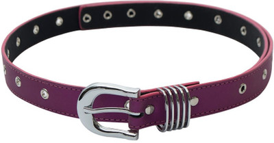 

Royal County Of Berkshire Polo Club Women Casual Pink Texas Leatherite Belt, Pink-03