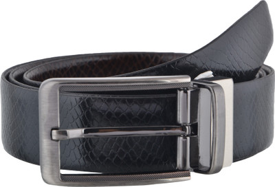 

WRODE Men Casual, Evening, Party, Formal Black, Brown Genuine Leather Reversible Belt