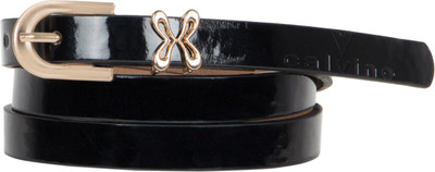 

Calvino Women Casual, Formal Black Artificial Leather Belt