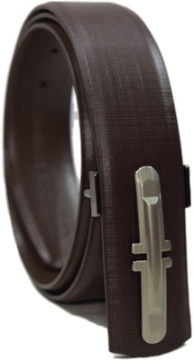 

TannedHides Men Formal Brown Genuine Leather Belt
