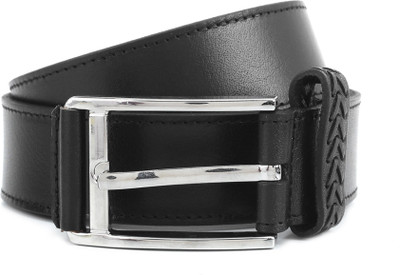 

Louis Philippe Men Black Metal Belt