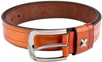 

Swiss Design Men Casual Tan Genuine Leather Belt