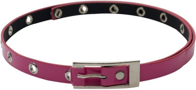 

Skyways Women Casual, Semi-formal Pink Artificial Leather Belt, Pink-02