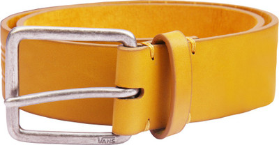 

Vans Men Casual, Formal Yellow Synthetic Belt