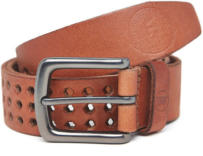 

Royal Enfield Men Tan Genuine Leather Belt