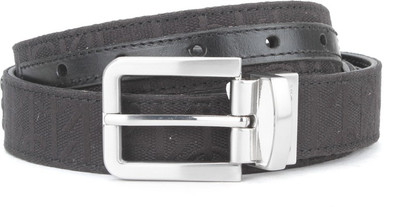

Calvin Klein Women Black Genuine Leather Reversible Belt, 001
