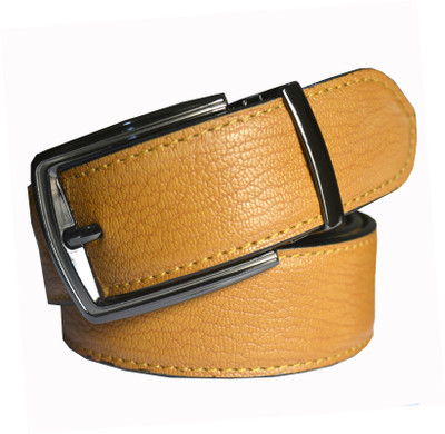 

Sun Shopping Men Formal Tan Artificial Leather Belt