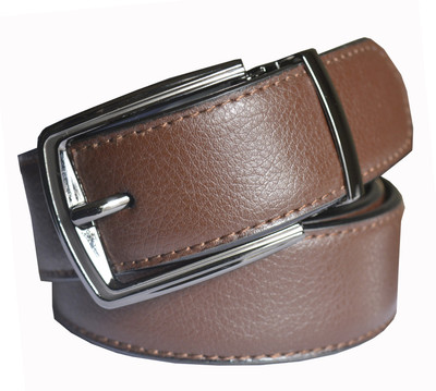 

Sun Shopping Men Formal Brown Artificial Leather Belt