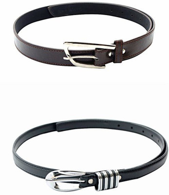 

Skyways Women Casual Black, Brown Artificial Leather Belt