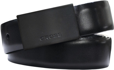 

Cross Men Formal Black Genuine Leather Belt
