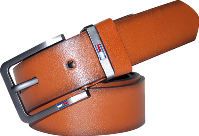 

Realvarietysale Men Casual Tan Artificial Leather Belt