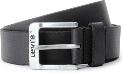 

Levi's Men Black Metal Belt
