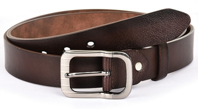 

Buckle Up Men Formal Brown Genuine Leather Belt