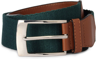 

Louis Philippe Men Green Artificial Leather Belt