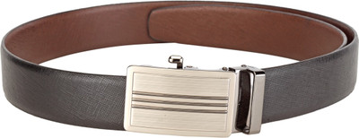

Teakwood Men Formal Black Genuine Leather Belt
