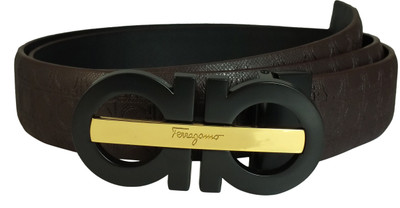 

Ammvi Creations Men Brown Artificial Leather Belt