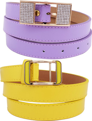 

Super Drool Women Casual, Party, Evening Multicolor Synthetic Belt