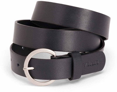 

Viari Women Casual Blue Genuine Leather Belt, Dark blue