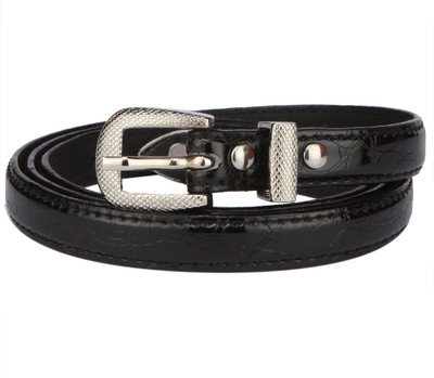 

Skyways Women Casual Black Artificial Leather Belt