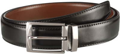 Jars Collections Men Black Genuine Leather Belt