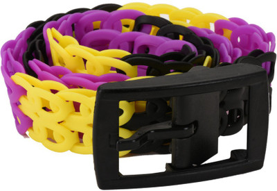 

Tiekart Women Casual Multicolor Plastic Belt