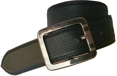 

WSD Men Formal Black Synthetic Belt