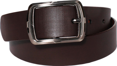 

Klaska Men Formal Brown Genuine Leather Belt