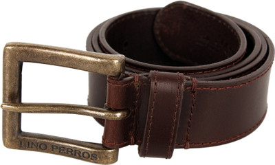 

Lino Perros Men Casual Brown Synthetic Belt