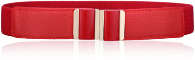 

Calvino Girls Casual, Evening/Party Red Artificial Leather Belt