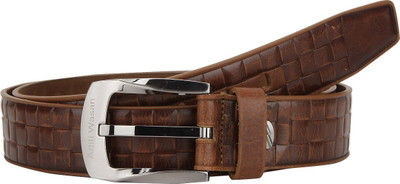 

Aditi Wasan Men Casual Tan Genuine Leather Belt