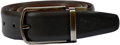 

Dennison Men Evening, Formal Black, Brown Genuine Leather Reversible Belt