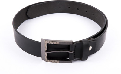 

Pacific Gold Men Formal Black Genuine Leather Belt