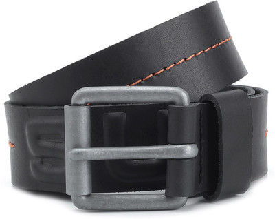 

Superdry Men Black Metal Belt