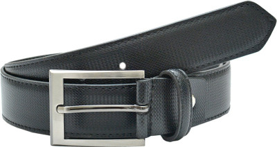 

Leather Hub Men Formal Black Genuine Leather Belt