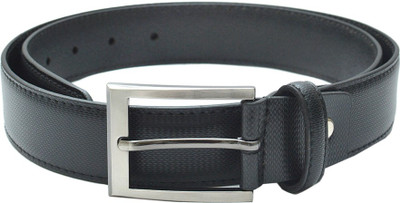 

Pacific Gold Men Formal Black Genuine Leather Belt