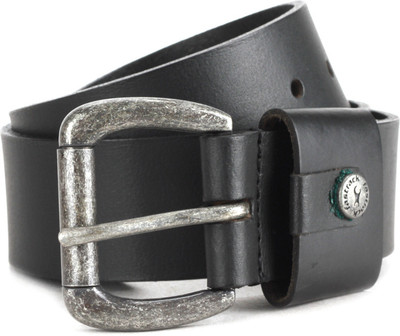 

Fastrack Men Casual Black Metal Belt
