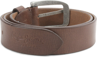 

Pepe Jeans Men Brown Genuine Leather Belt