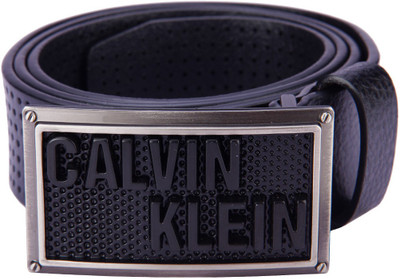 

Calvin Klein Men Casual Black Genuine Leather Belt