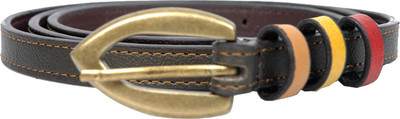 

Baggit Women Casual Brown Artificial Leather, Metal Belt, Bronze
