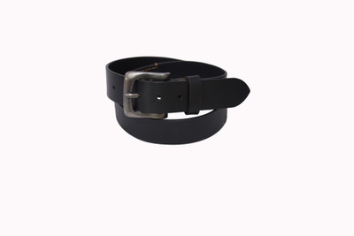 

Pellezzari Men Formal Black Genuine Leather Belt